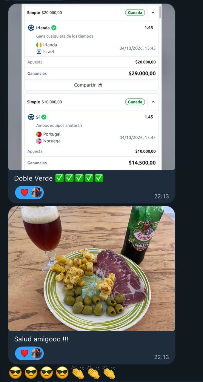 Doble verde compartido por un miembro